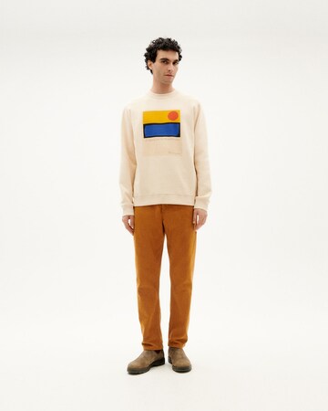 Thinking MU Sweatshirt 'Soleil' in Beige