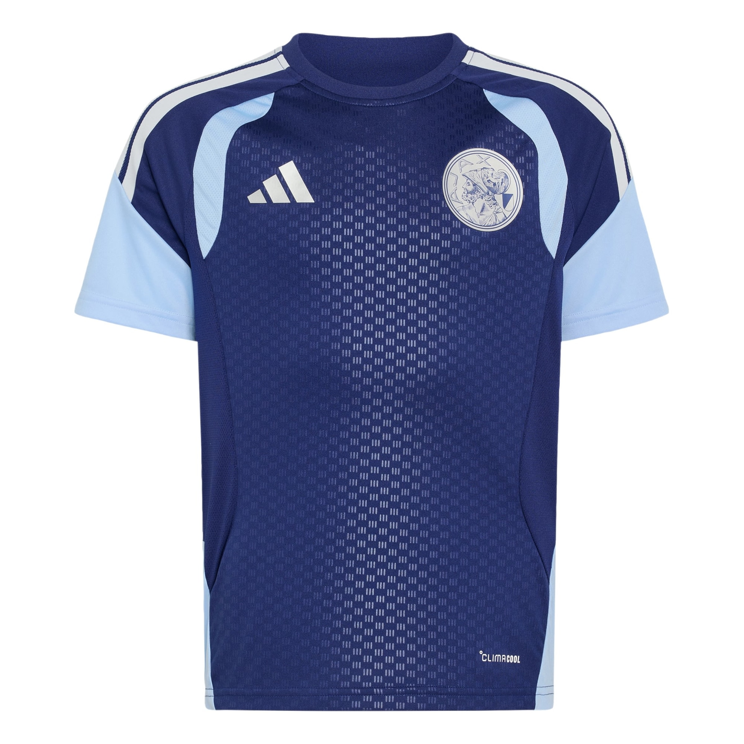 ADIDAS PERFORMANCE Functioneel shirt 'Ajax 26/27 Tiro 26' in 116 in de kleur Navy / Lichtblauw / Wit, Productweergave