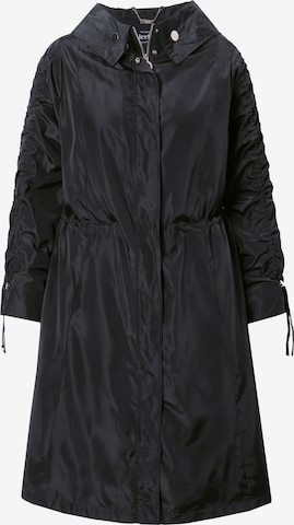 Manteau mi-saison Ulla Popken en noir : devant