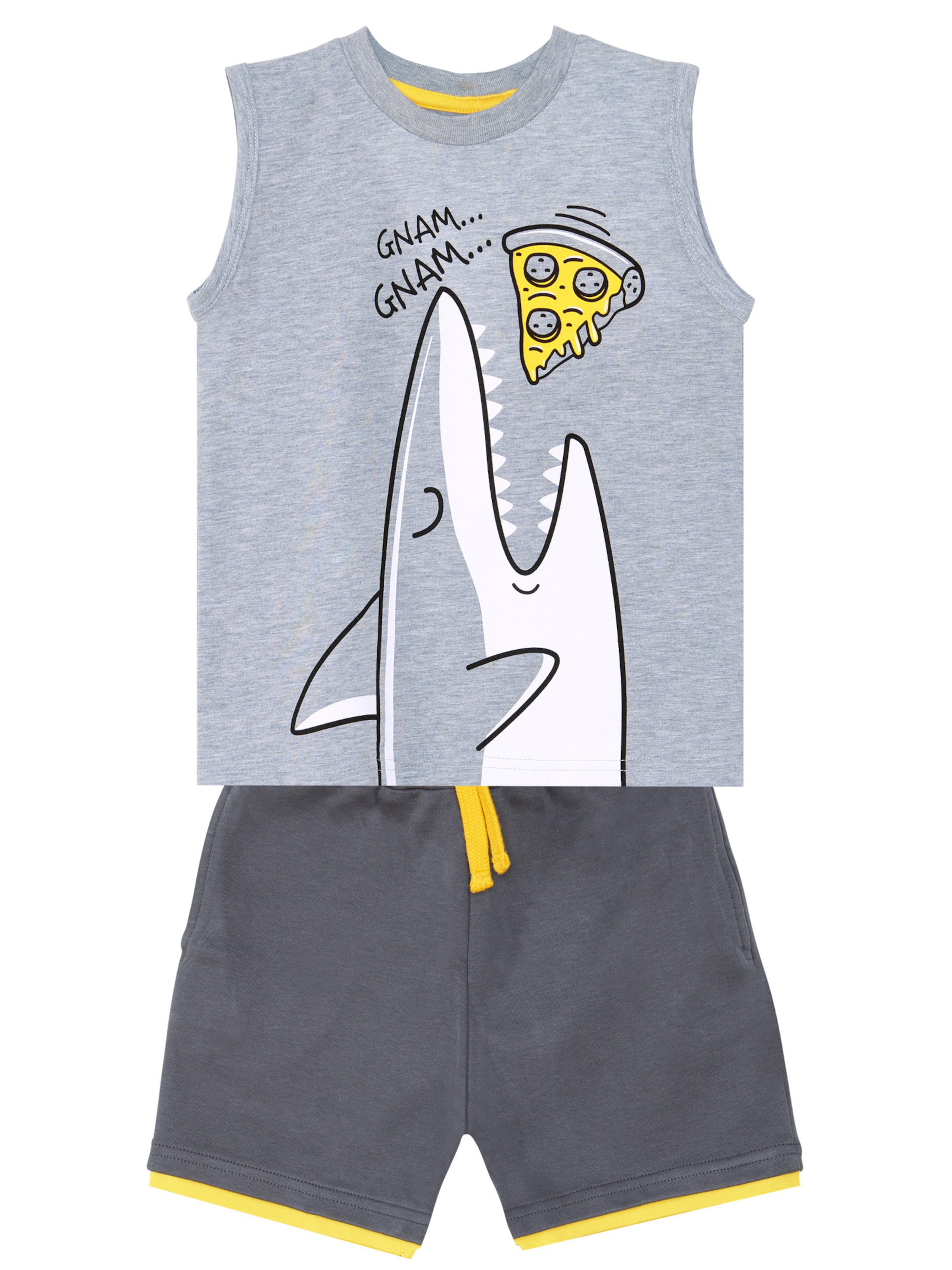 MSH B&G Set in Grey: front