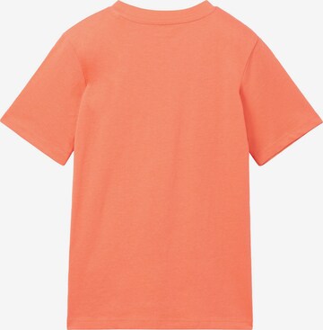 TOM TAILOR T-Shirt in Orange