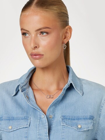 GUESS Kette 'Mon Amour' in Silber: Vorderseite