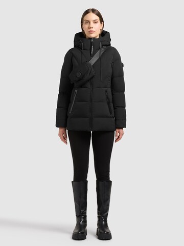 khujo Winterjas 'Rabb2' in Zwart