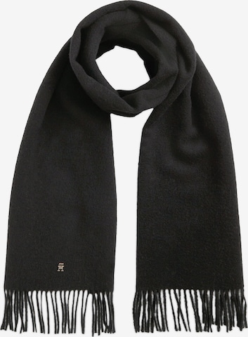 TOMMY HILFIGER - Chal 'ELEVATED CHIC' en negro: frente