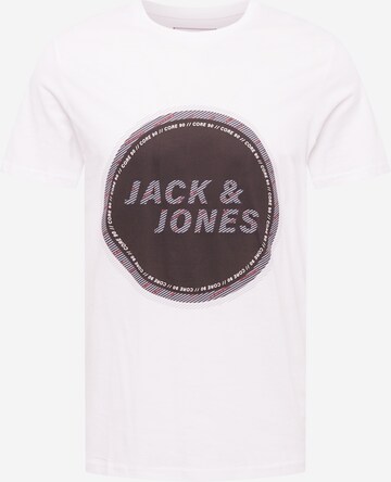 JACK & JONES T-Shirt 'Friday' in Weiß: predná strana