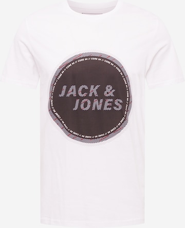 JACK & JONES Majica 'Friday' | bela barva: sprednja stran