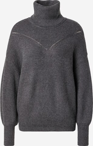 Pull-over 'Katia' ONLY en gris : devant