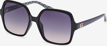 GUESS Zonnebril in Zwart: voorkant