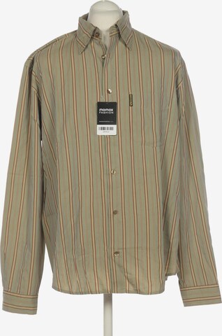 Armani Jeans Button Up Shirt in XL in Green: front