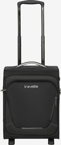 TRAVELITE Trolley in Schwarz: Vorderseite