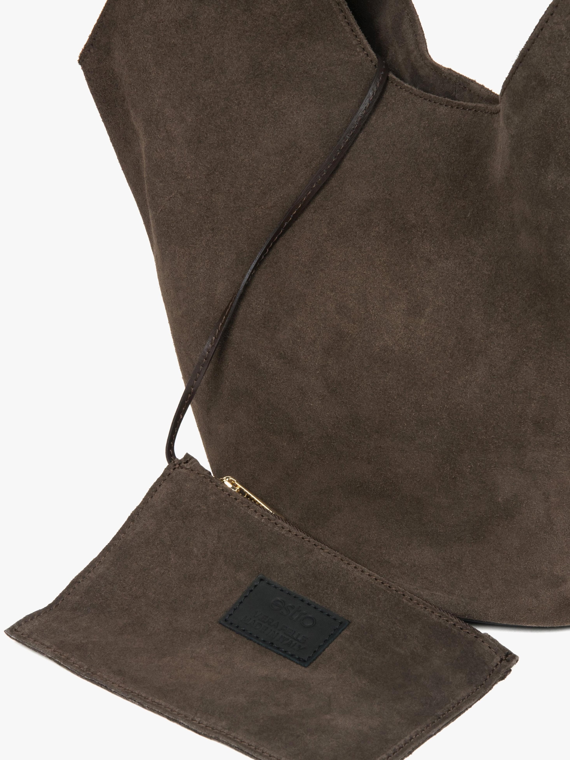 Estro Handtas '1361' in Bruin