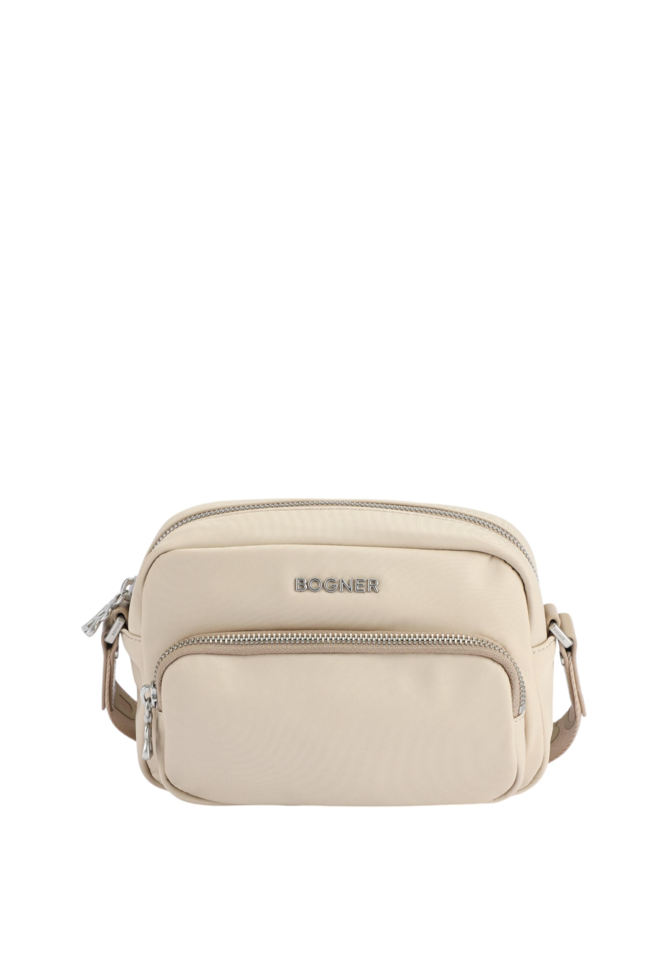 BOGNER Crossbody Bag 'Klosters Lidia' in Beige: front