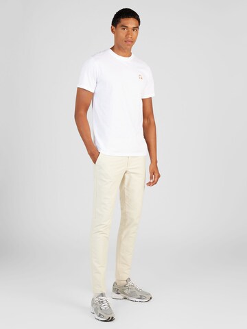 T-Shirt DEDICATED. en blanc