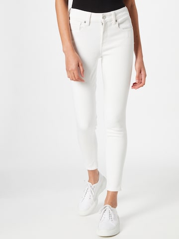 GAP Skinny Jeans in Wit: voorkant