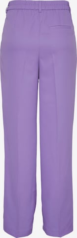PIECES Szeroka nogawka Cygaretki 'Blayke' w kolorze fioletowy