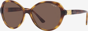 VOGUE Eyewear Okulary przeciwsłoneczne w kolorze brązowy: przód