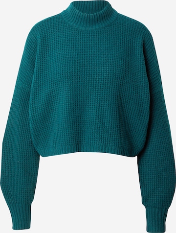 HOLLISTER Sweter w kolorze zielony: przód