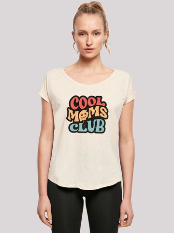 T-shirt F4NT4STIC en beige : devant