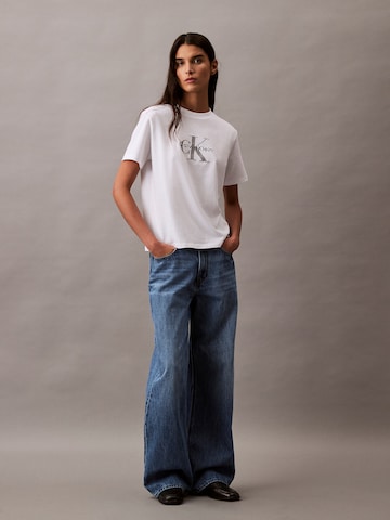Tricou de la Calvin Klein Jeans pe alb