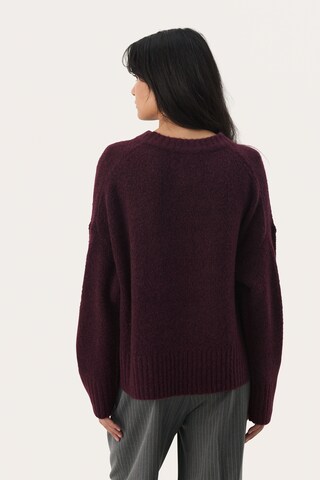 Pull-over 'Lulya' Part Two en violet
