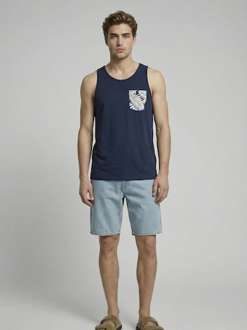 JJ Rebel Póló 'JREBRUSSEL FLOWER' - kék