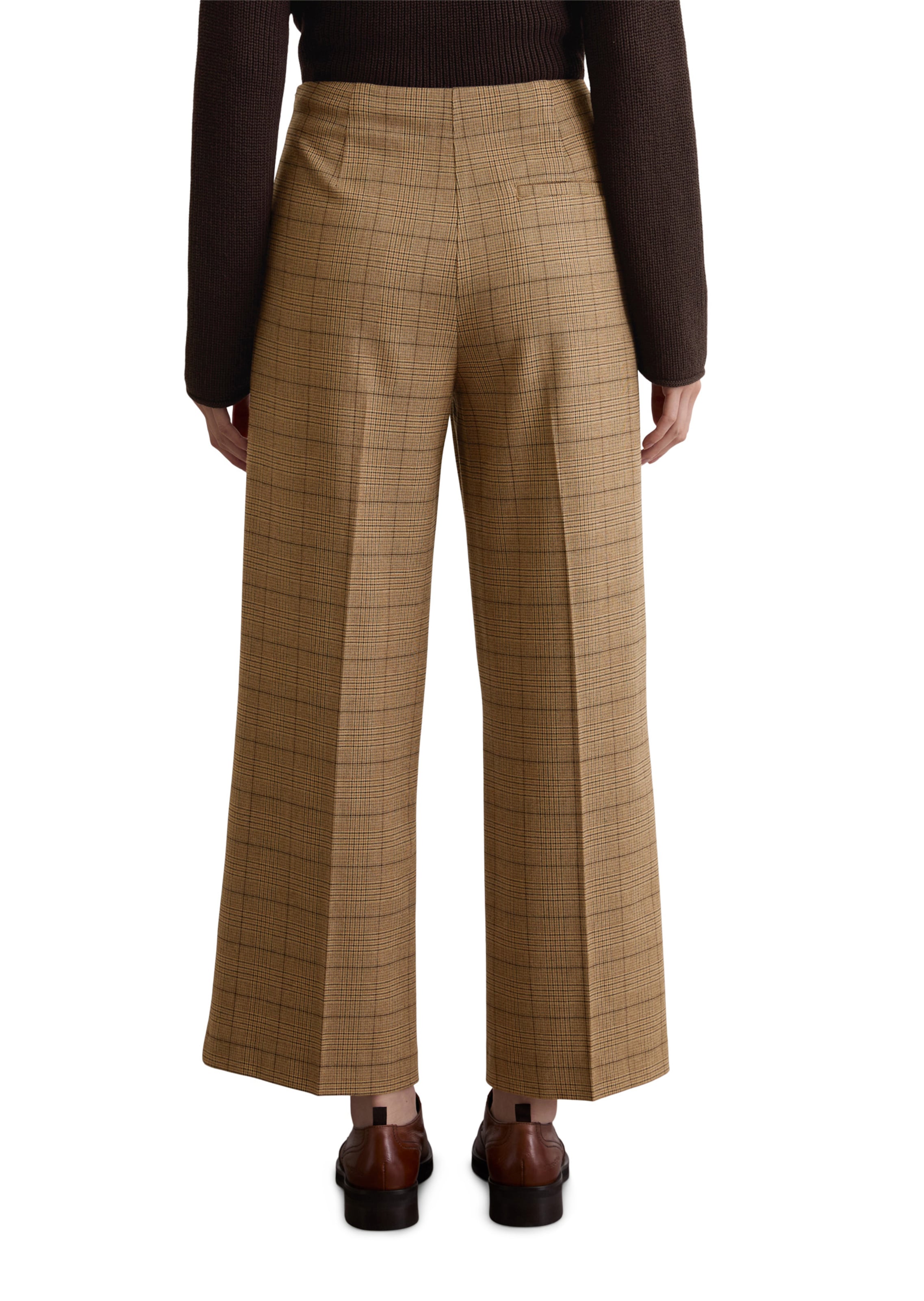 Marc O'Polo - Pierna ancha Pantalón en marrón