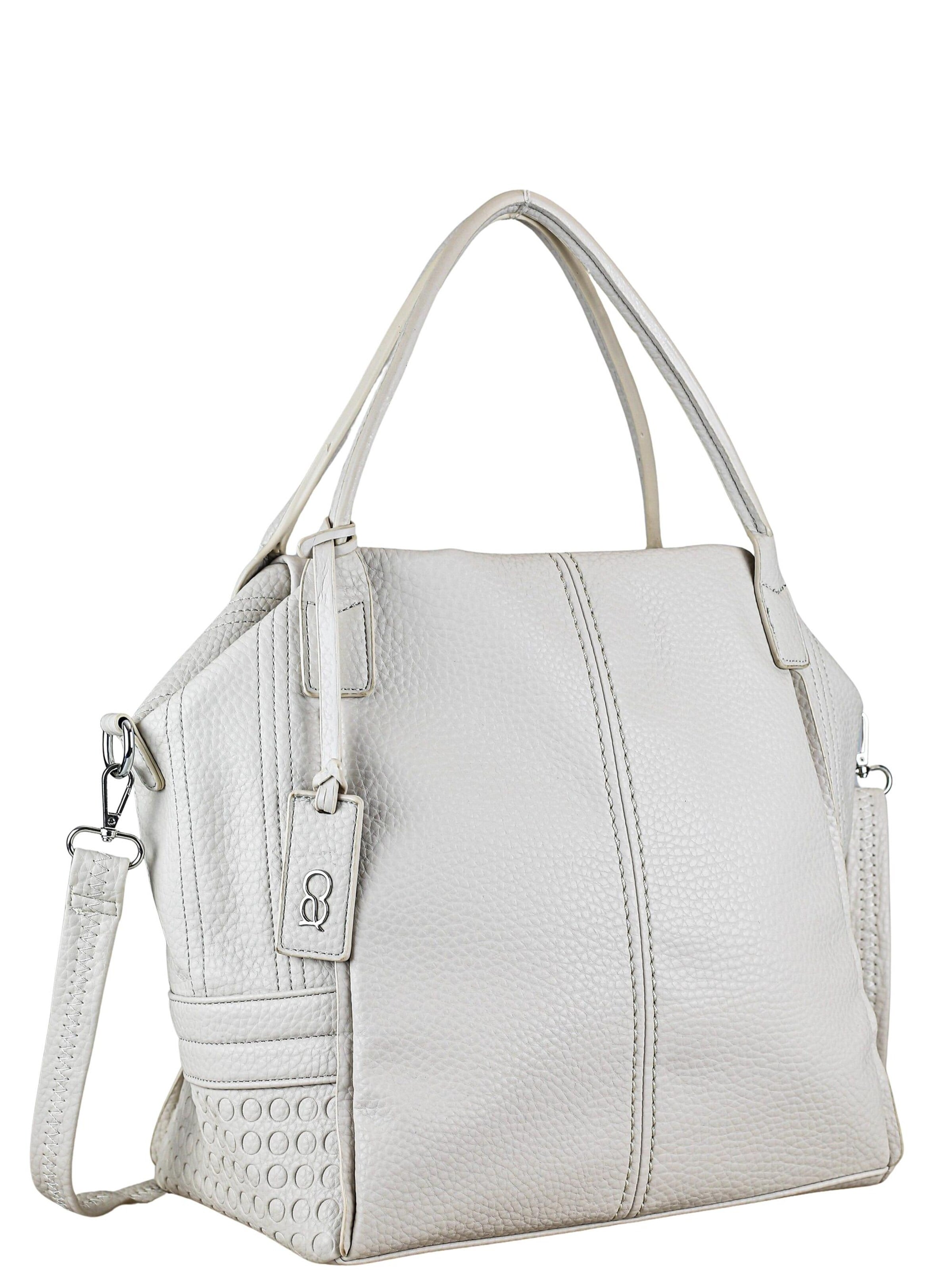 COLLEZIONE ALESSANDRO Shoulder Bag 'Basilico' in Beige: front