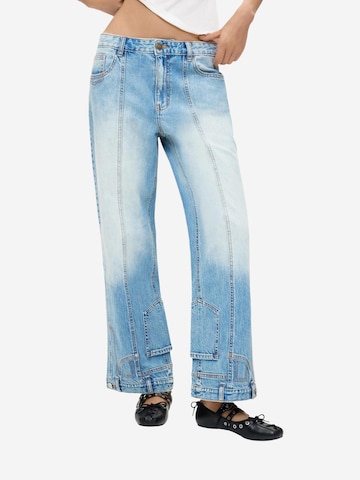 Wide leg Jeans 'DENIM_INVERT 26WWDD17' di Desigual in blu