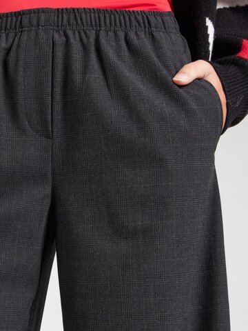 Wide Leg Pantalon 'Kelly' WEEKDAY en noir