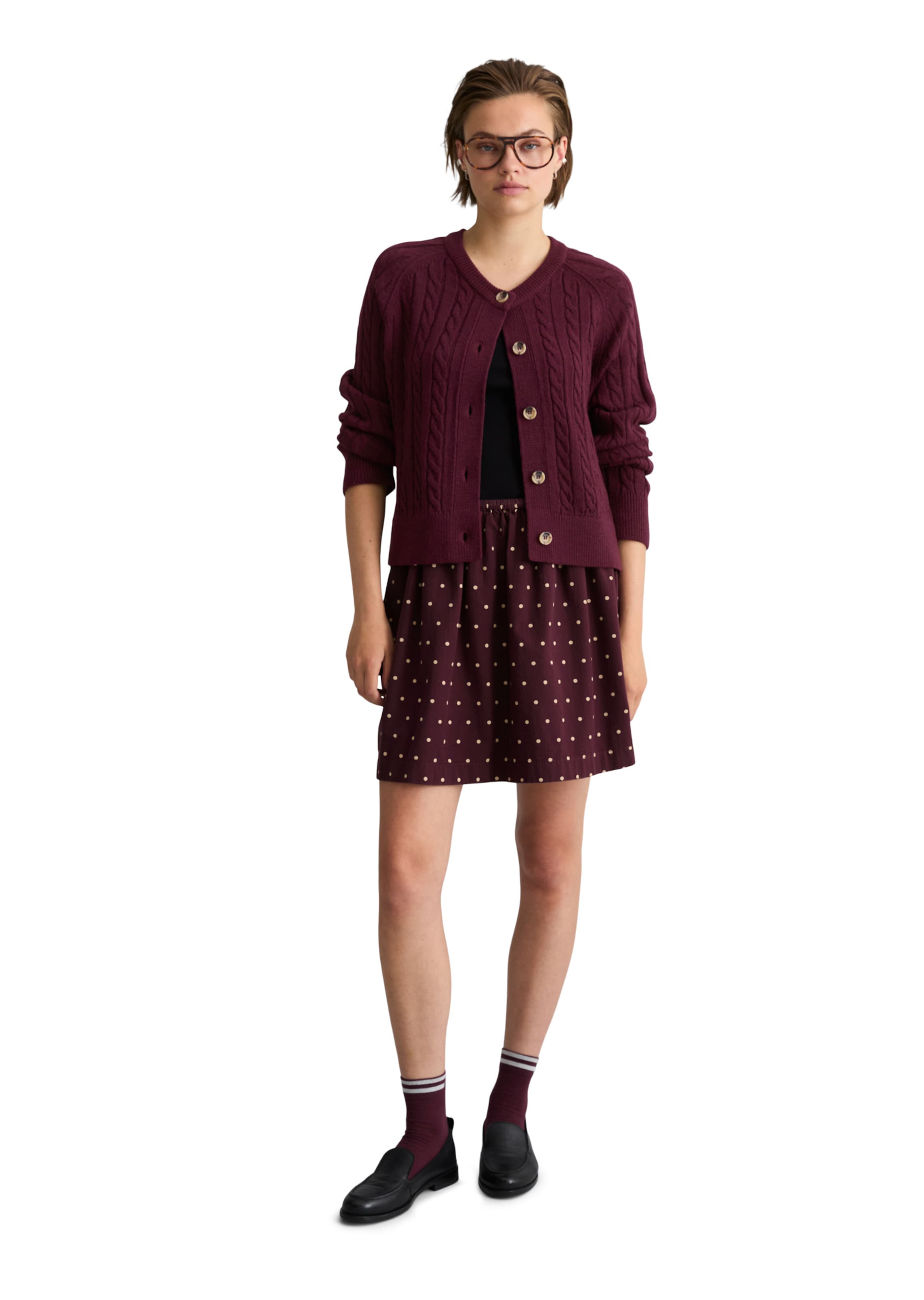 Marc O'Polo DENIM Skirt in Red