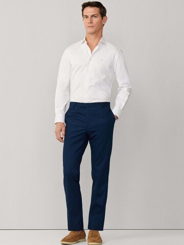 Hackett London Regular fit Overhemd in Wit