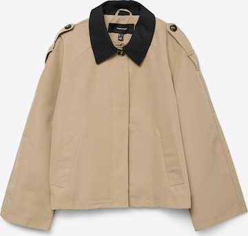 VERO MODA Демисезонная куртка 'VMLucia Maria' в Бежевый: спереди