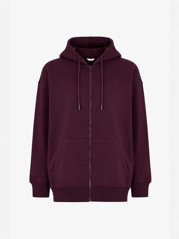 Penti Dressipluus 'Kapuzenpullover', värv punane