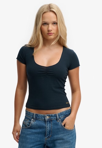 T-shirt Superdry & Co en bleu : devant