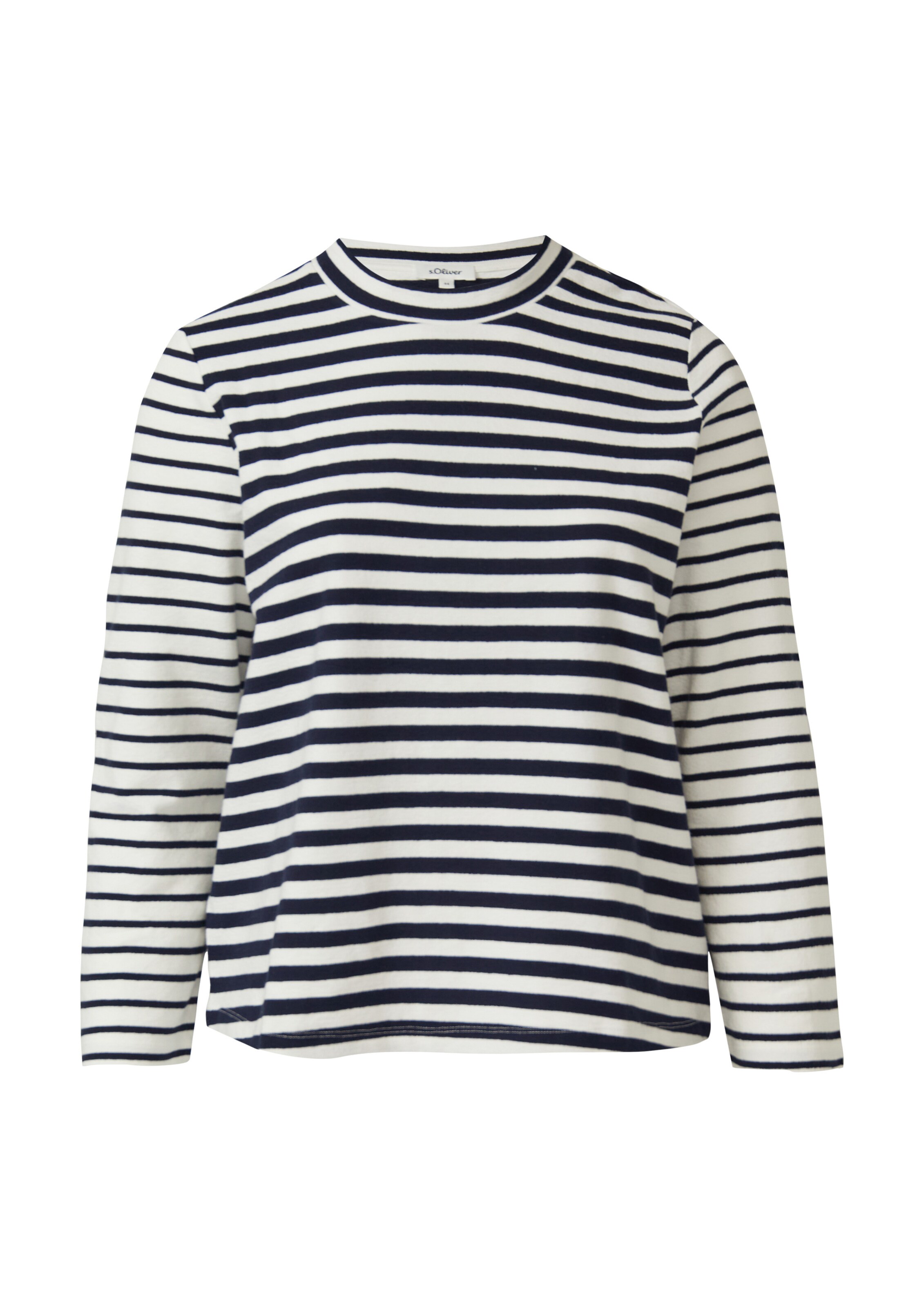 Sweat-shirt s.Oliver en bleu : devant