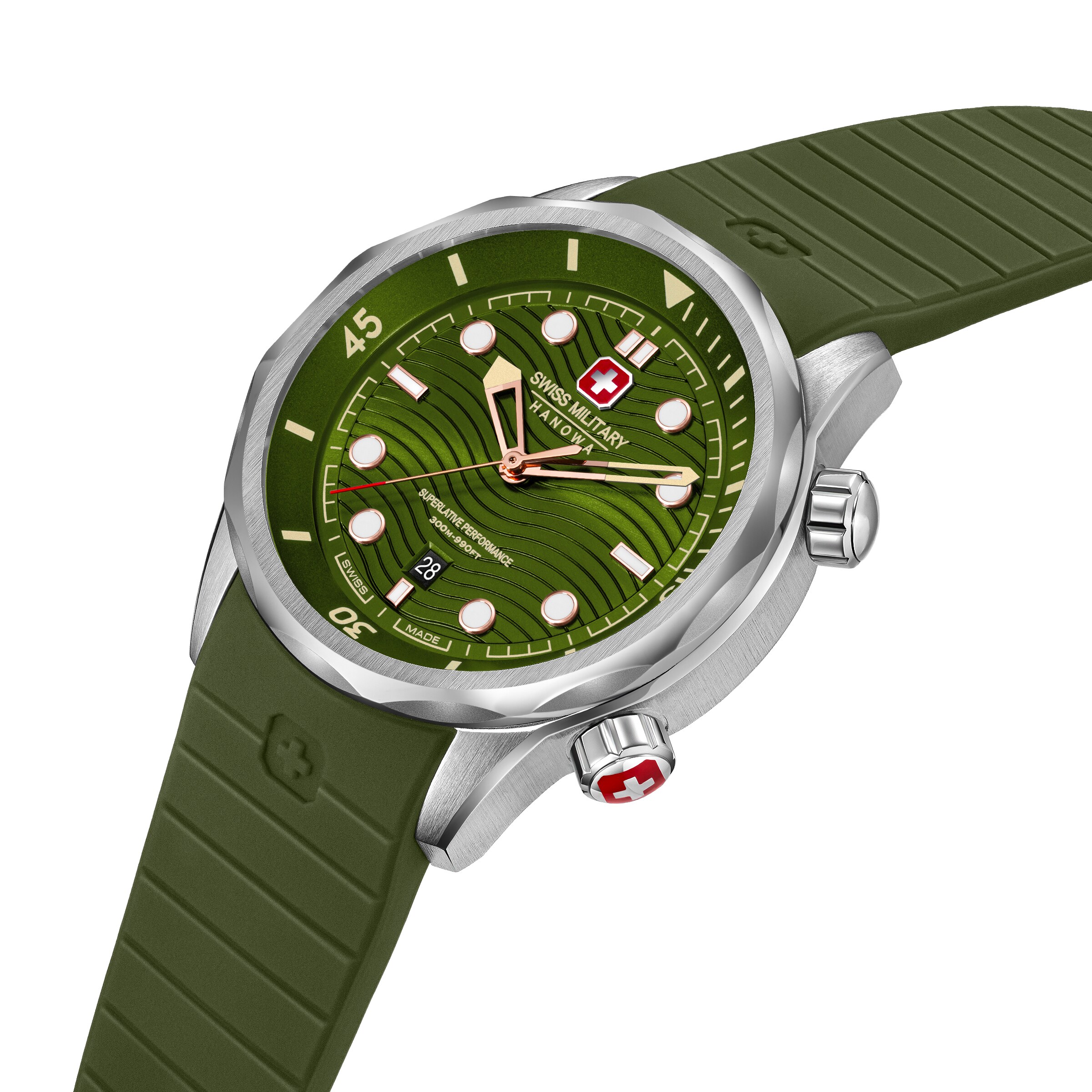 SWISS MILITARY HANOWA Analog watch in Green