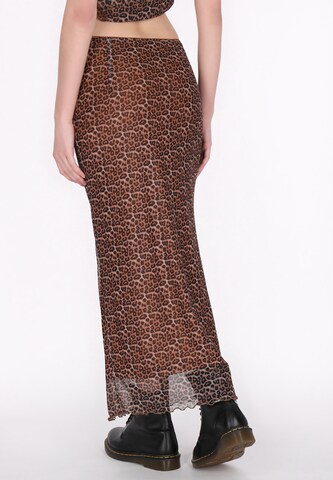 Jupe 'Fashion Look' myMo ROCKS en marron