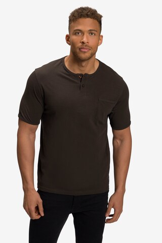 JP1880 Shirt in Bruin: voorkant
