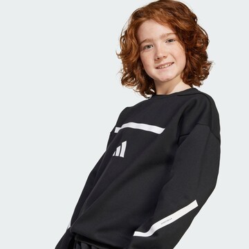 ADIDAS SPORTSWEAR Sports sweatshirt 'Z.N.E.' in Black