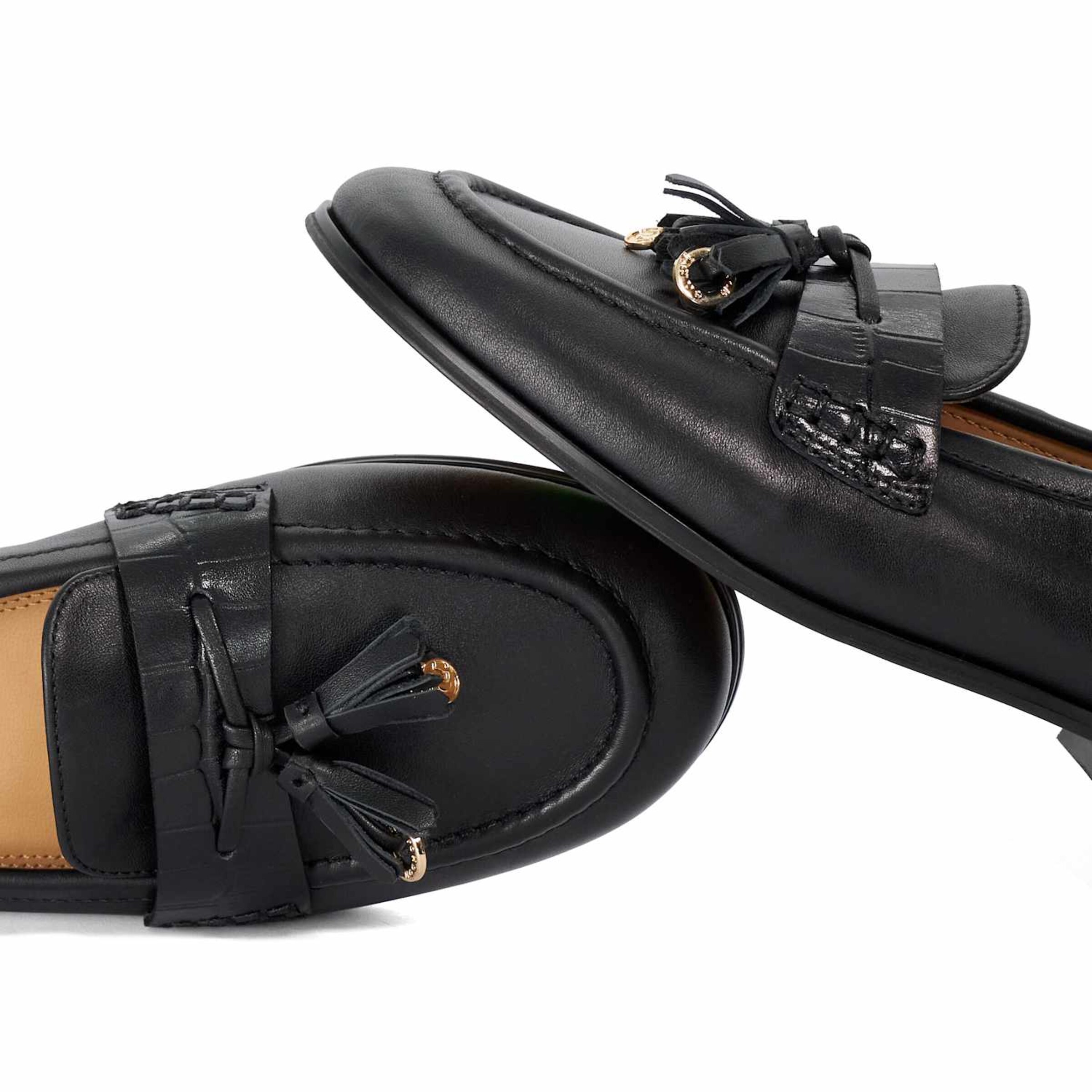 Chaussure basse 'Giavonni' Dune LONDON en noir