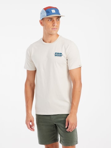 PROTEST Shirt 'PRTBaio' in White