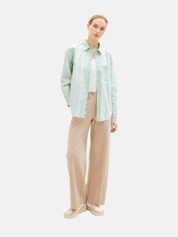 TOM TAILOR Blouse in Green