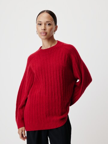 Pull-over 'Kacie' LeGer by Lena Gercke en rouge : devant