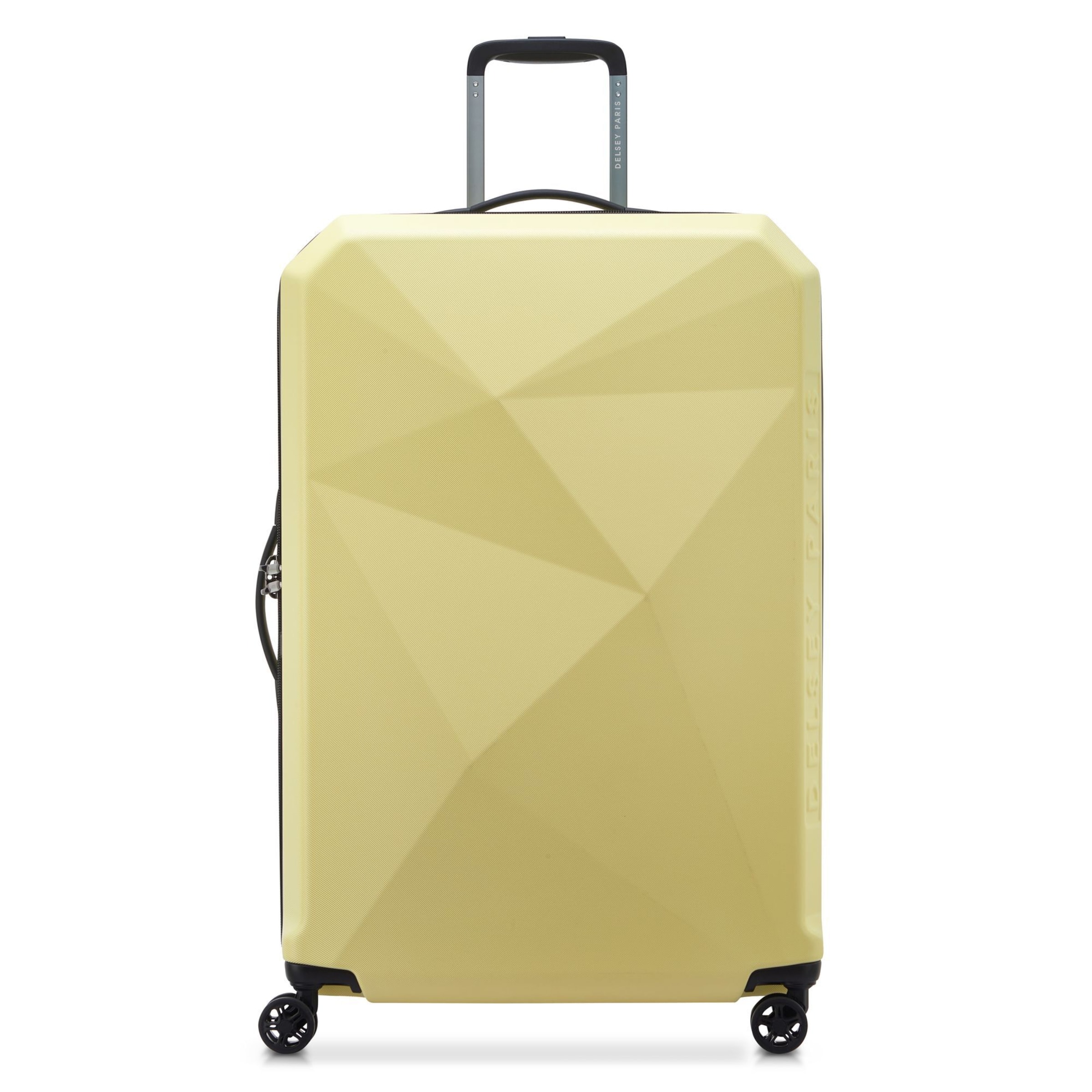 Delsey Paris Trolley 'Karat 2.0' in Gelb: Vorderseite
