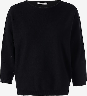 TATUUM Sweater 'PERLO' in Black: front