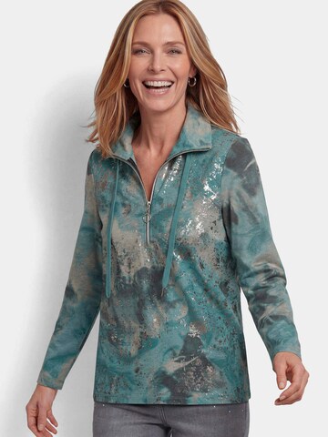 Goldner Sweatshirt in Groen: voorkant