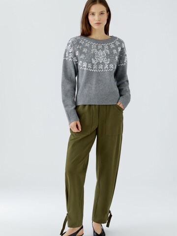 OUI Pullover in Grau
