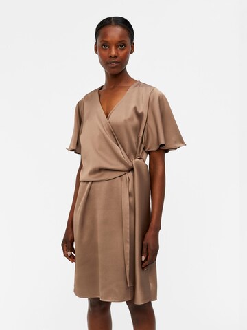 OBJECT Dress 'ADALINA' in Brown: front