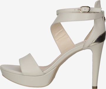 Nero Giardini Sandalen met riem in Beige