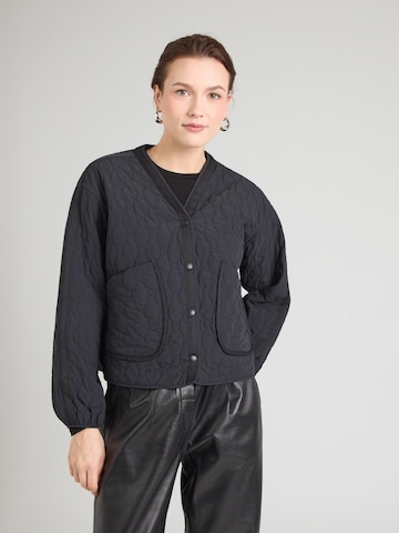 SAVE THE DUCK Демисезонная куртка 'FARA' в Черный: спереди